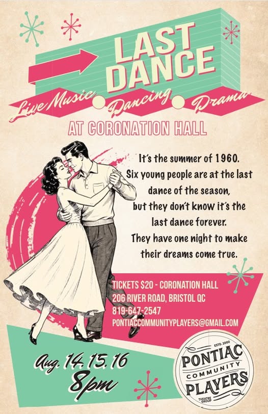 Pontiac Community Players: Last Dance (August 14) - Image 5