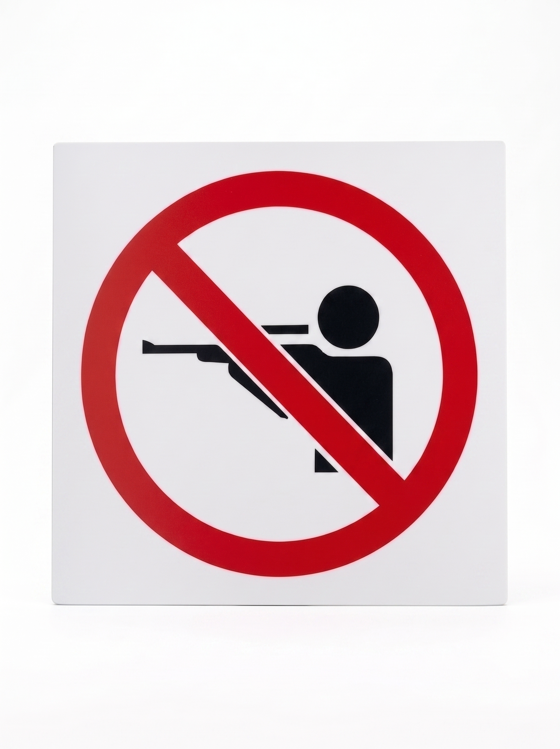No Hunting Symbol Sign