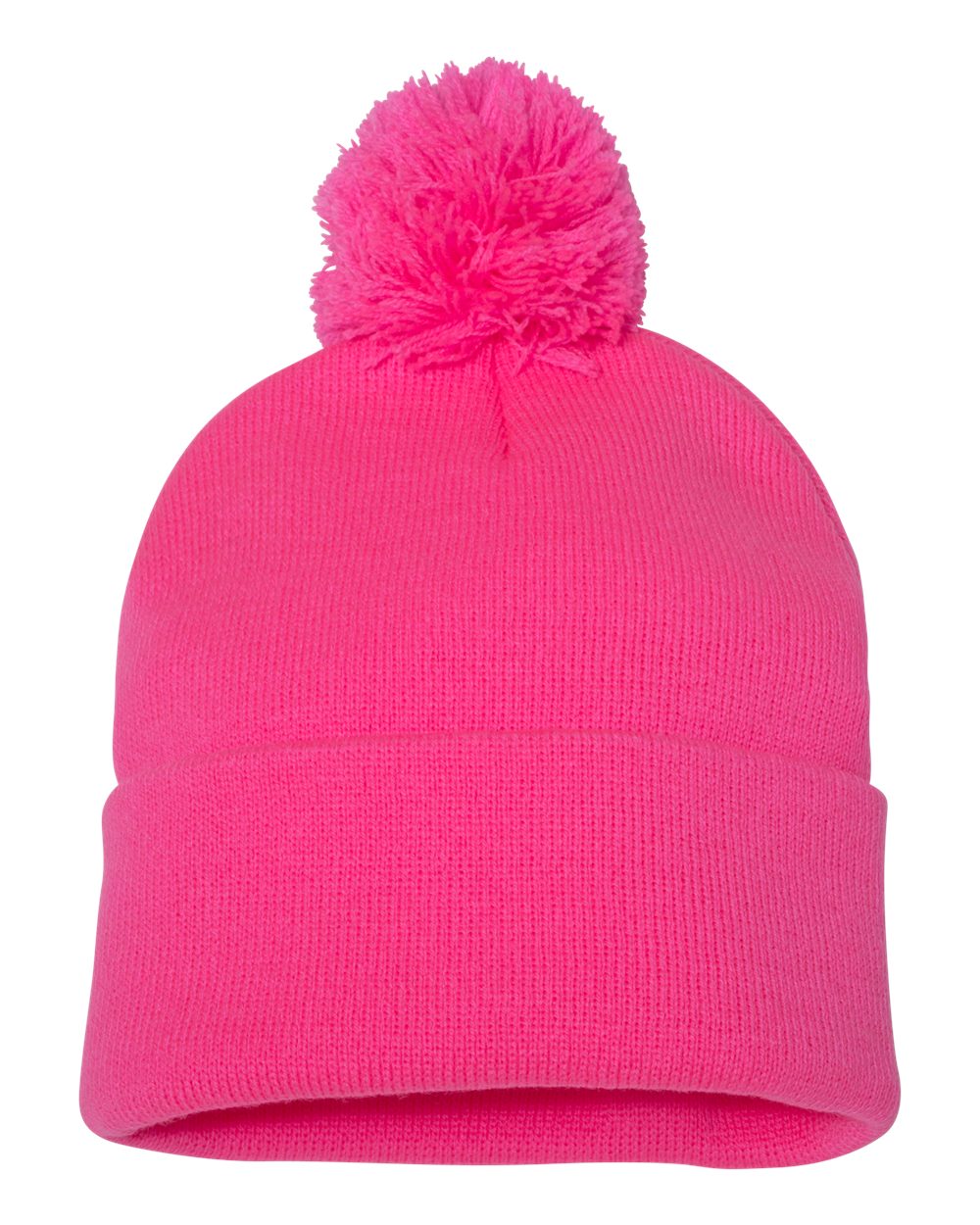 Bonnet à revers avec pompon – 12 po – Image 18