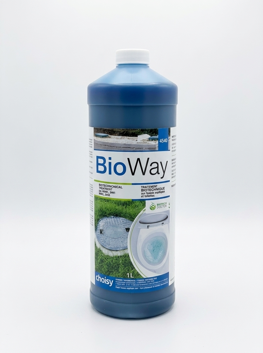 BioWay Biotechnological Treatment for Septic Tanks & Toilets (1 L)
