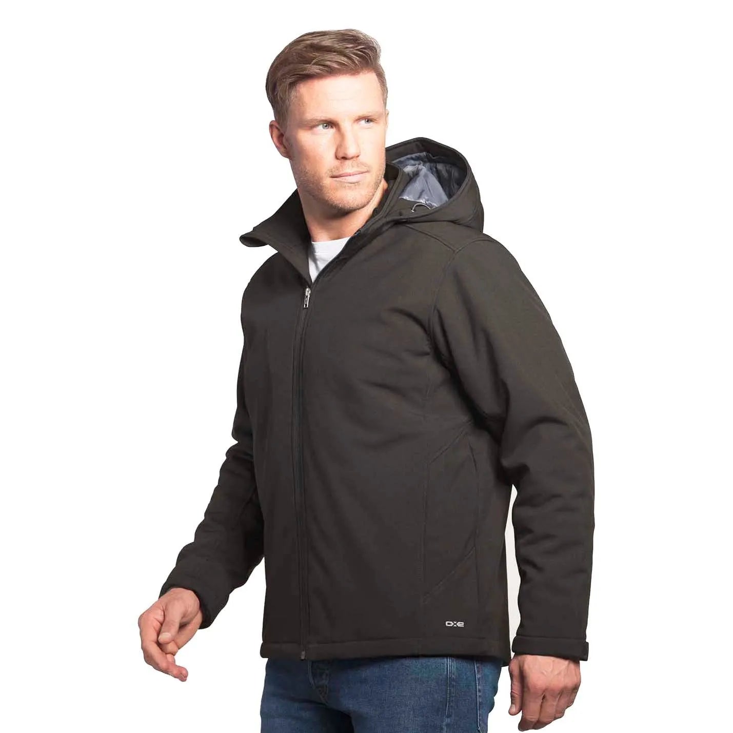 L03170 - Hurricane - Veste softshell isolée pour hommes avec capuchon amovible – Image 13